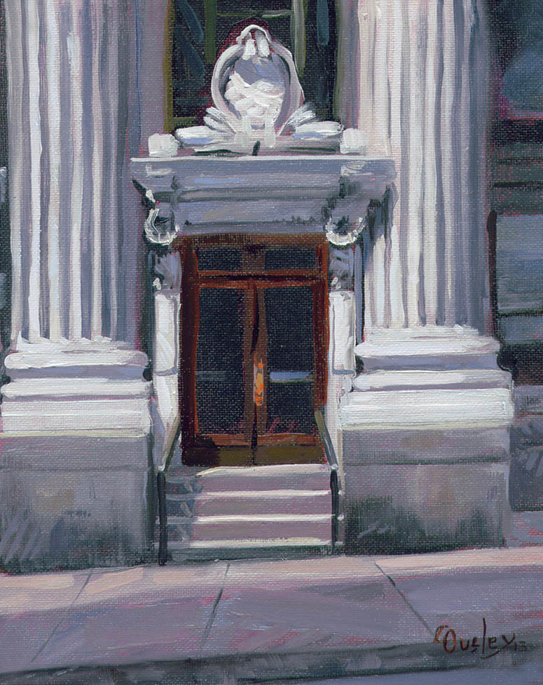 American Trust Building in Downtown Nashville (oil 8x10)