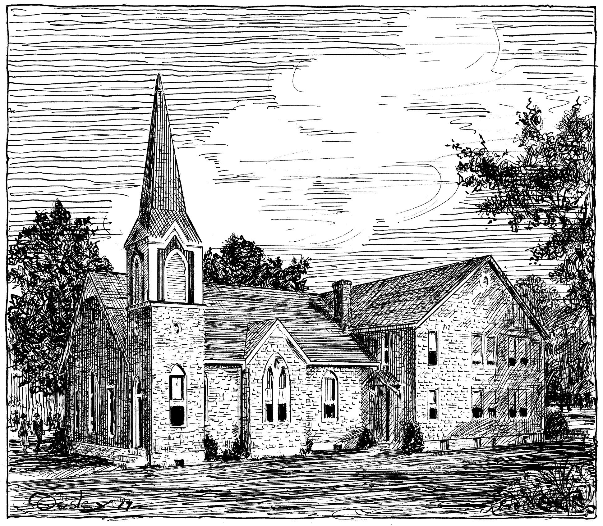Old Brentwood United Methodist Church.
