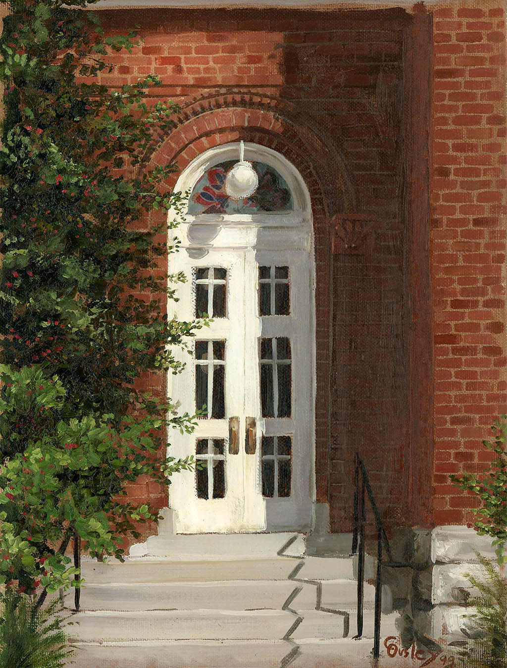 "Enter" Franklin Presbyterian Church Doorway