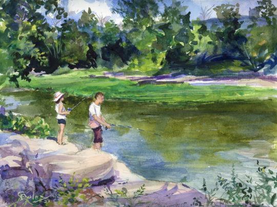 Watercolor and Gouache