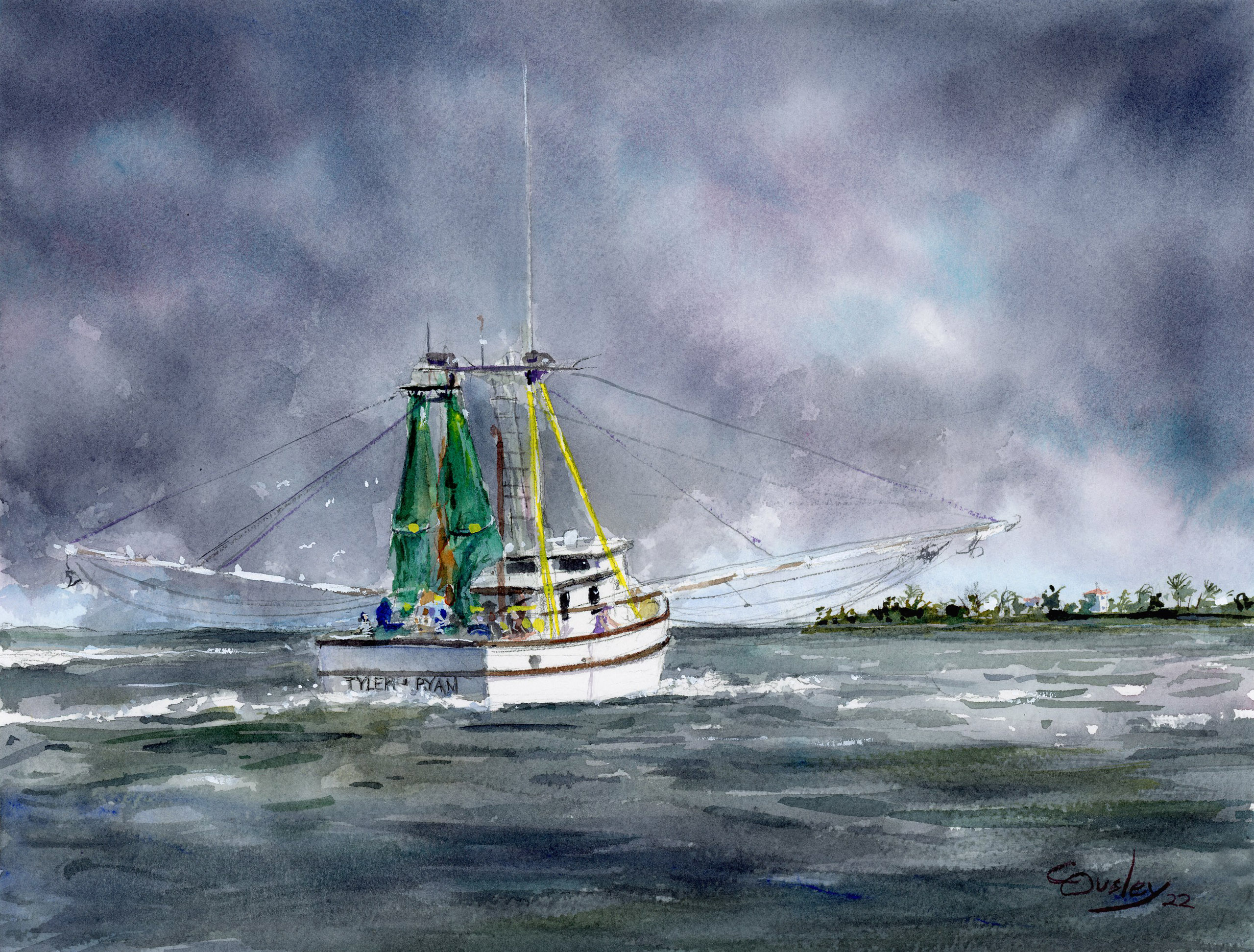 Fishing Boat in St Augustine Florida